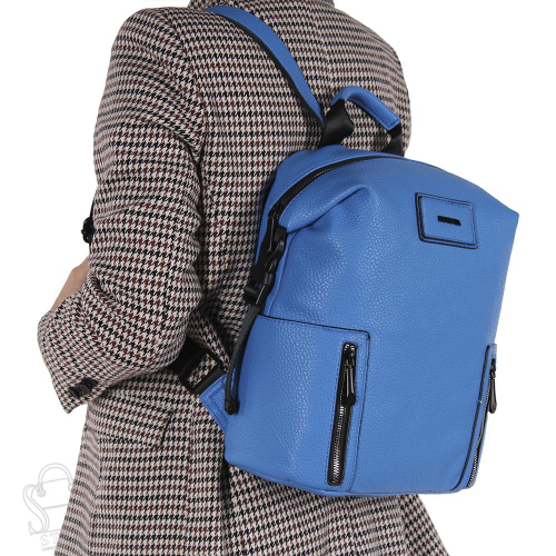 Рюкзак женский 69160 blue Velina Fabbiano-Safenta/30