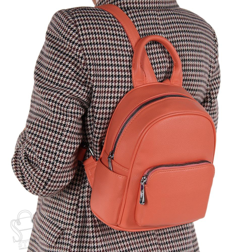 Рюкзак женский 670101 orange Velina Fabbiano-Safenta/30 в Новосибирске