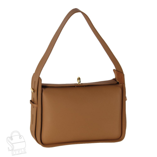 Сумка женская кожаная 2060VG l.brown Vitelli Grassi