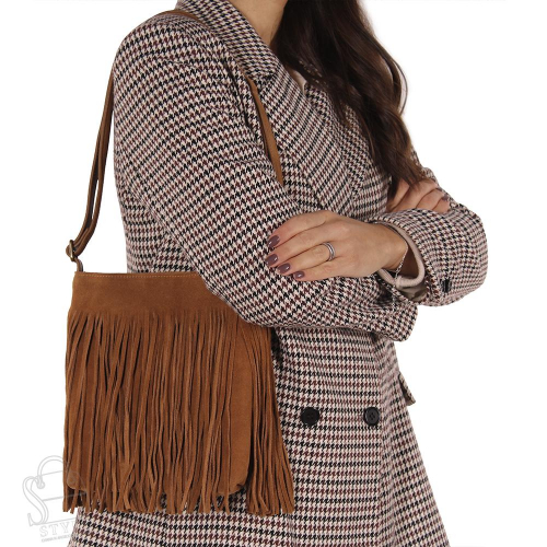 Сумка женская кожаная 210VGAA brown Vitelli Grassi