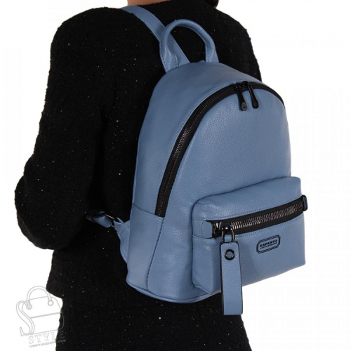 Рюкзак женский 69157 blue Velina Fabbiano-Safenta/30  в Новосибирске