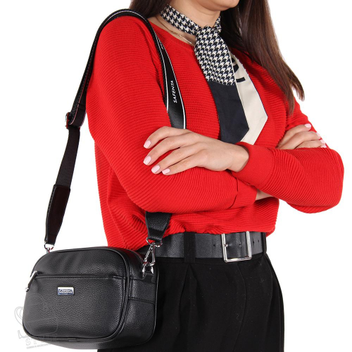 Сумка женская  575367-5 black Velina Fabbiano-Safenta/30 в Новосибирске