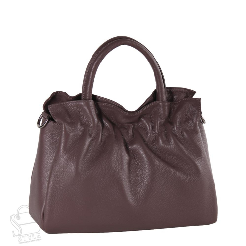 Сумка женская кожаная 8506VG mauve Vitelli Grassi