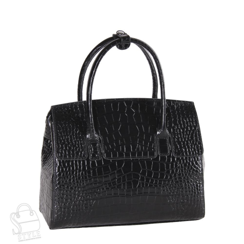 Сумка женская кожаная 6613VG black Vitelli Grassi