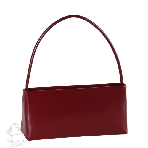 Сумка женская кожаная 9909Y wine red Polina&Eiterou