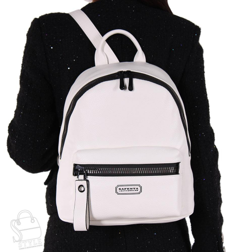 Рюкзак женский 69157 white Velina Fabbiano-Safenta/30  в Новосибирске