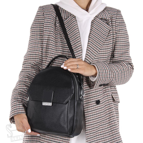 Рюкзак женский 69162 black Velina Fabbiano-Safenta/30 в Новосибирске