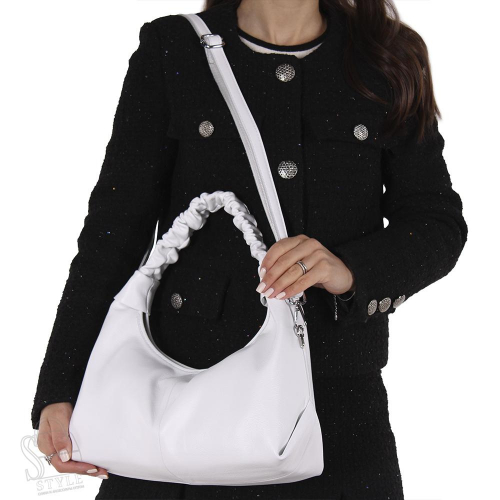 Сумка женская кожаная 9019-9NN white  Natale Navetta