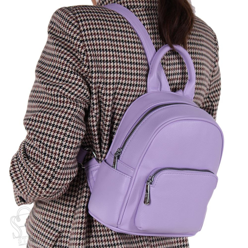 Рюкзак женский 670101 purple Velina Fabbiano-Safenta/30 в Новосибирске