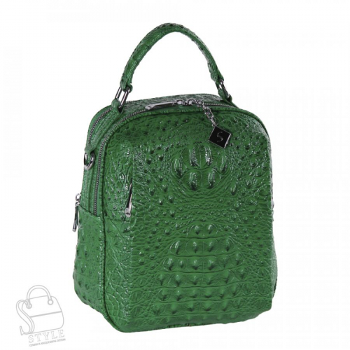 Рюкзак женский 69123-1 green Velina Fabbiano-Safenta/50