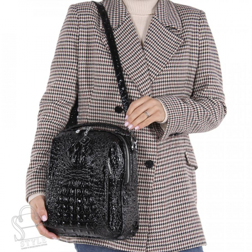Рюкзак женский 69123-1 black Velina Fabbiano-Safenta/50