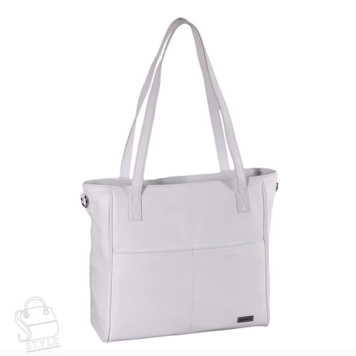Сумка женская кожаная 98051 white Velina Fabbiano-Safenta/30 в Новосибирске