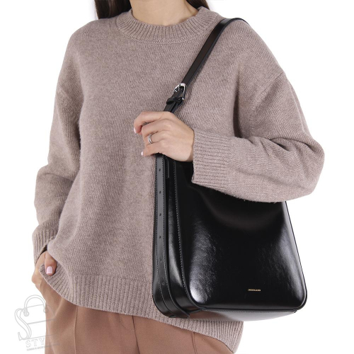 Сумка женская кожаная 6473BD black Baidou