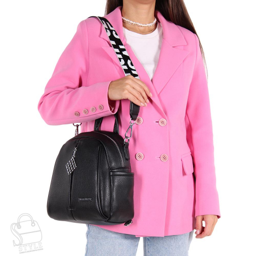Рюкзак женский 90331 black Valle Mitto/30