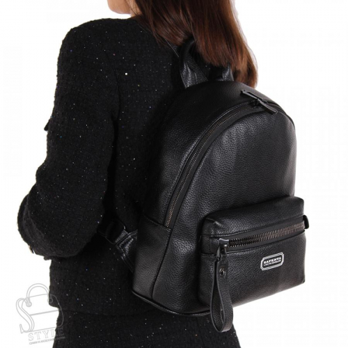 Рюкзак женский 69157 black Velina Fabbiano-Safenta/30
