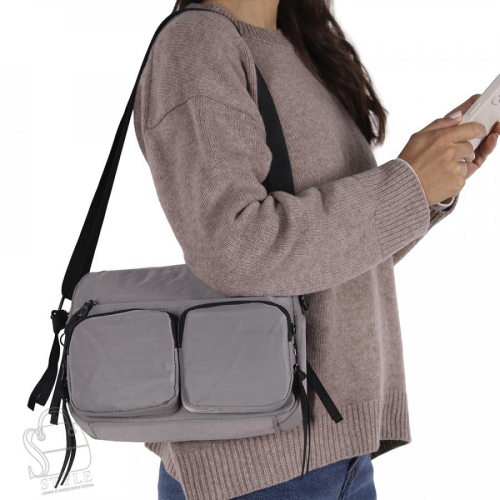 Сумка женская  8696MD gray Mindesa  в Новосибирске
