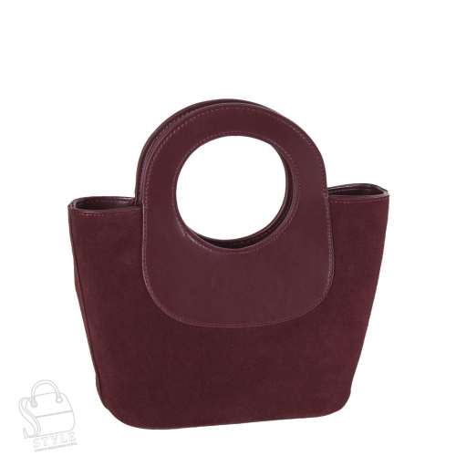 Сумка женская кожаная 56075BDAA wine red Baidou
