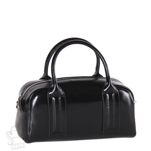 Сумка женская кожаная 7241PE black Polina&Eiterou