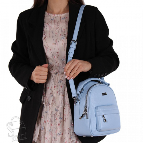 Рюкзак женский 69152 blue Velina Fabbiano-Safenta/20
