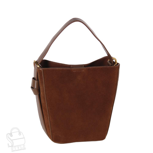 Сумка женская кожаная 6456BDAA brown Baidou