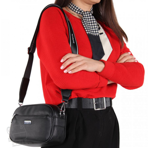 Сумка женская  575367-5 black Velina Fabbiano-Safenta/30 в Новосибирске