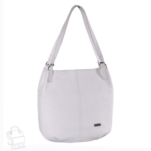 Сумка женская кожаная 99476 white Velina Fabbiano-Safenta/30