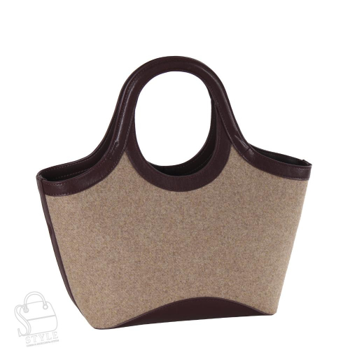 Сумка женская кожаная 56082BD camel Baidou