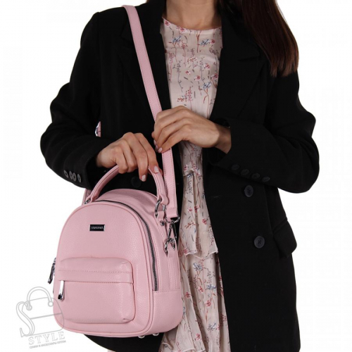 Рюкзак женский 69152 pink Velina Fabbiano-Safenta/20