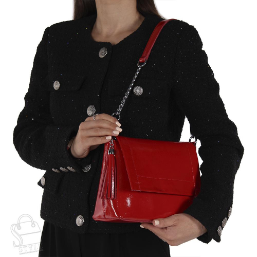 Сумка женская кожаная 8722-3NN red Natale Navetta