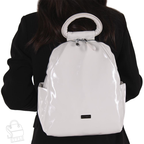 Рюкзак женский 670088-1 white Velina Fabbiano-Safenta/30 в Новосибирске