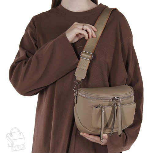 Сумка женская кожаная 99133VG camel Vitelli Grassi