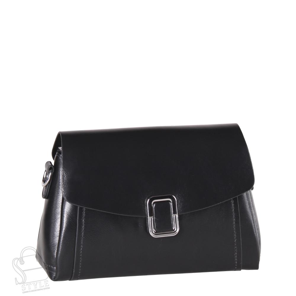 Сумка женская кожаная 6638VG black Vitelli Grassi