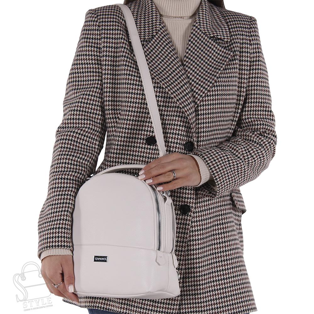 Рюкзак женский 670091 beige Velina Fabbiano-Safenta/30