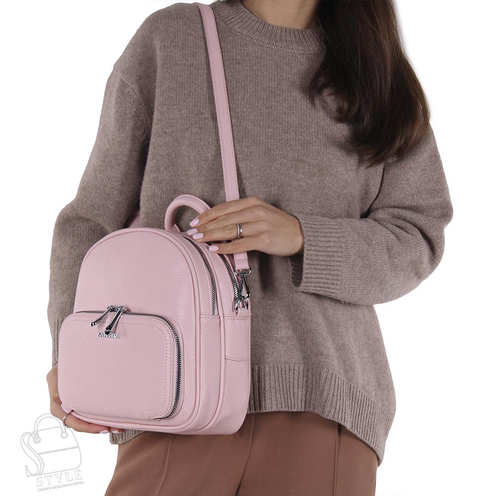 Рюкзак женский 670100 pink Velina Fabbiano-Safenta/30