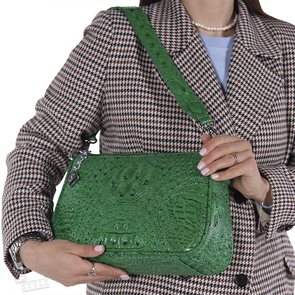 Сумка женская 270127-2 green Velina Fabbiano-Safenta/50