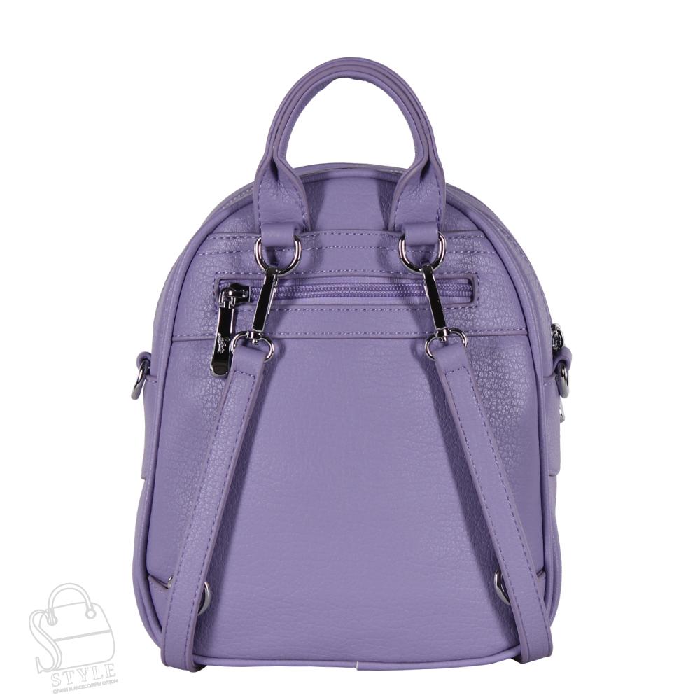 Рюкзак женский 670100 purple Velina Fabbiano-Safenta/30 в Новосибирске