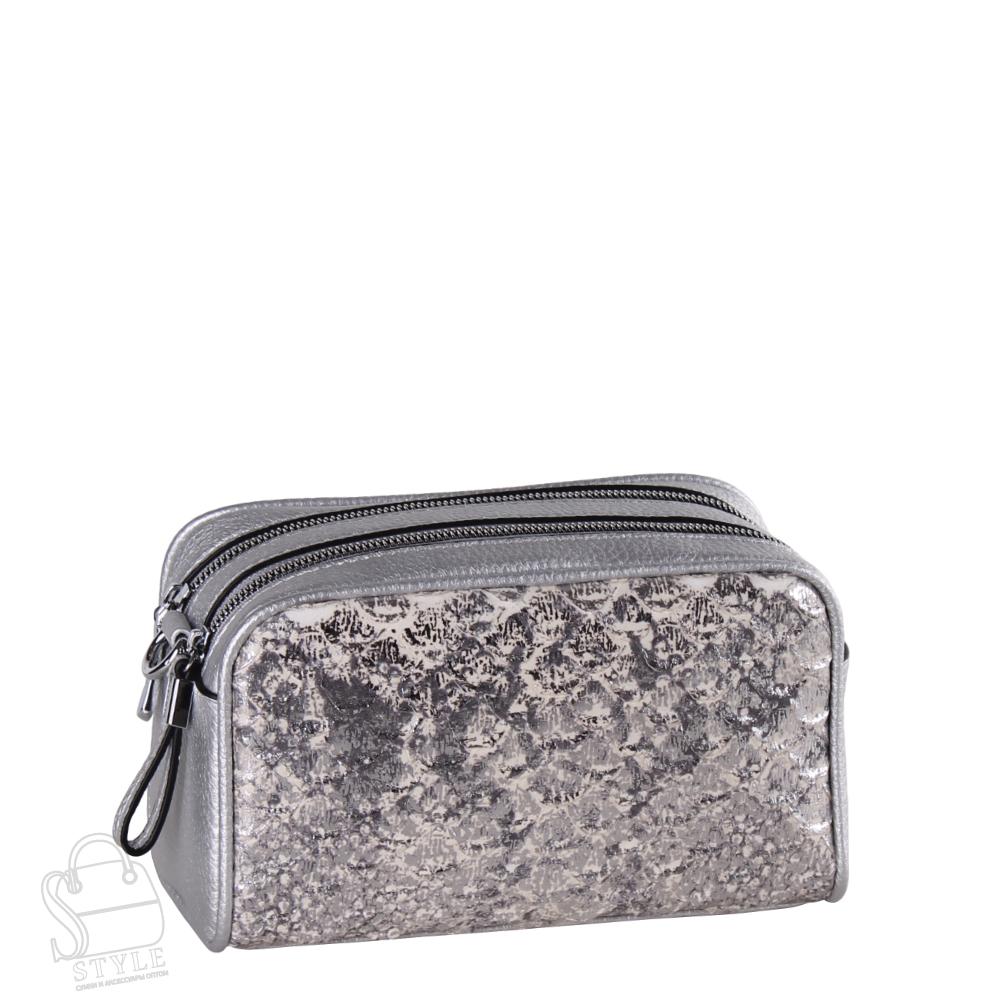 Сумка женская 29018-10 silver Velina Fabbiano-Safenta/50 в Новосибирске