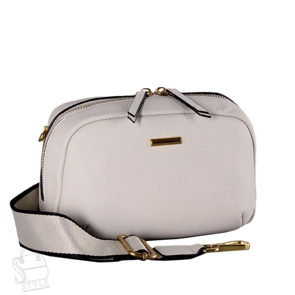 Сумка женская кожаная 8716NN white Natale Navetta