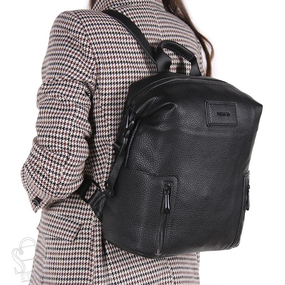 Рюкзак женский 69160 black Velina Fabbiano-Safenta/30 в Новосибирске