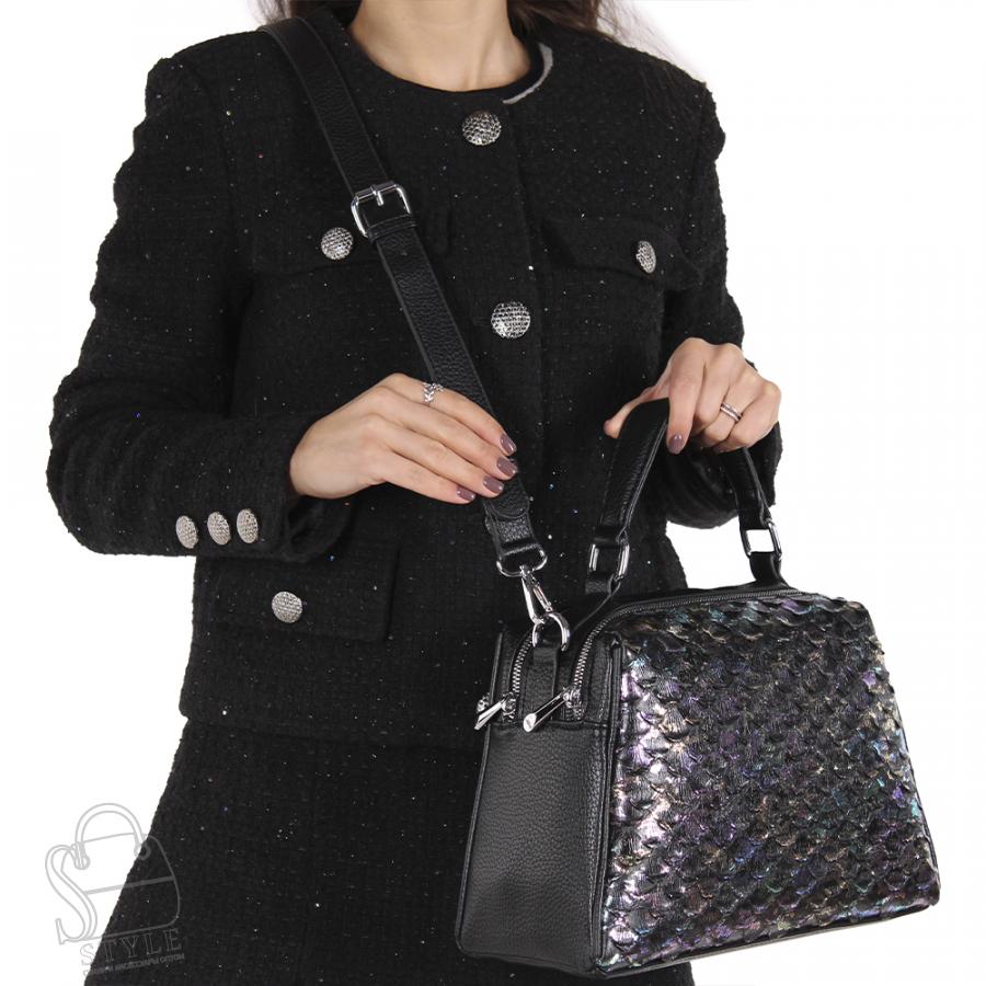 Сумка женская 592905-13 black Velina Fabbiano-Safenta/30 в Новосибирске