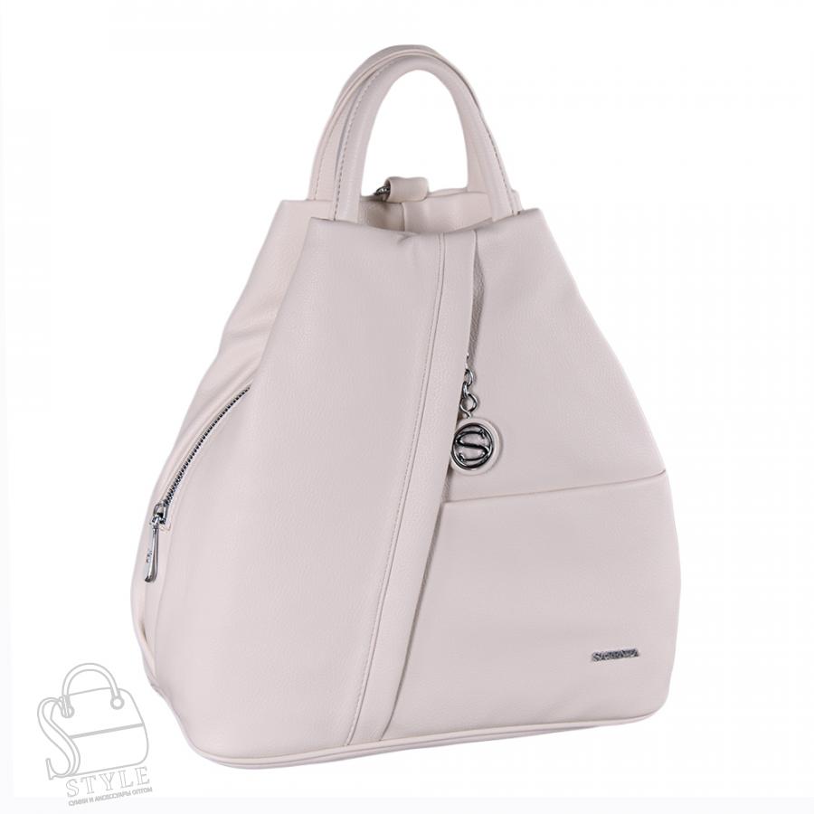 Рюкзак женский 575379 beige Velina Fabbiano-Safenta/30 в Новосибирске