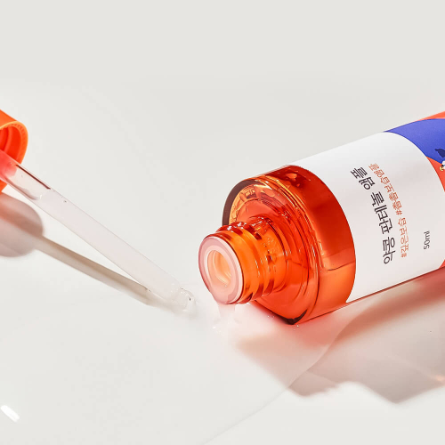 ROUND LAB/ Барьерная ампула с чёрной соей и пантенолом Round Lab Soybean Panthenol Ampoule 50 мл.