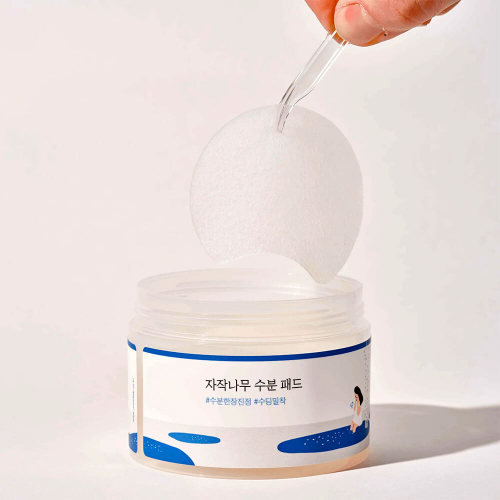 ROUND LAB/ Успокаивающие пэды с берёзовым соком Round Lab Birch Juice Moisturizing Pad 80 шт.