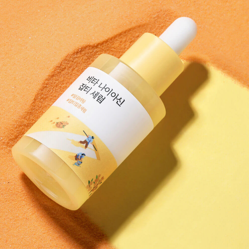 ROUND LAB/ Осветляющая капсульная сыворотка с ниацинамидом Round Lab Vita Niacinamide Dark Spot Serum 30 мл.