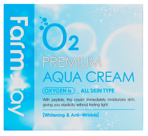 Farm Stay/ КРЕМ ДЛЯ ЛИЦА O2 PREMIUM AQUA CREAM 100 мл.