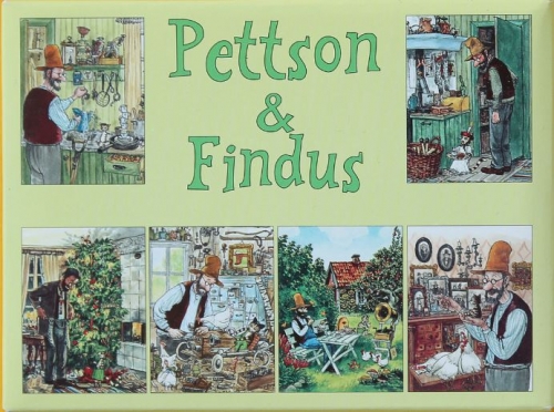 Кубики «Петсон и Финдус — зелёный набор»