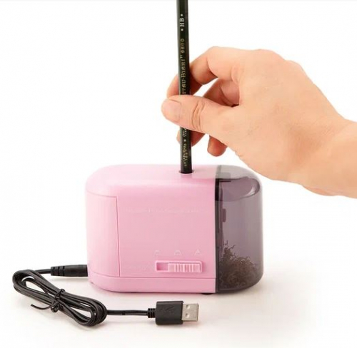 Электроточилка Оптима-USB/Розовый