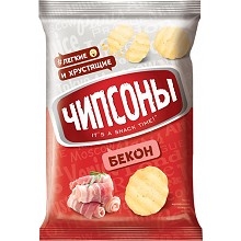 «Чипсоны», чипсы со вкусом бекона, 70 г БЧ125