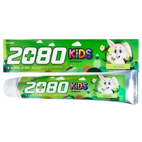 Детская зубная паста Яблоко Dental Clinic 2080 Kids Toothpaste Apple