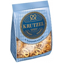 «Krutzel», крендельки «Бретцель» с солью, 250 г ПК015